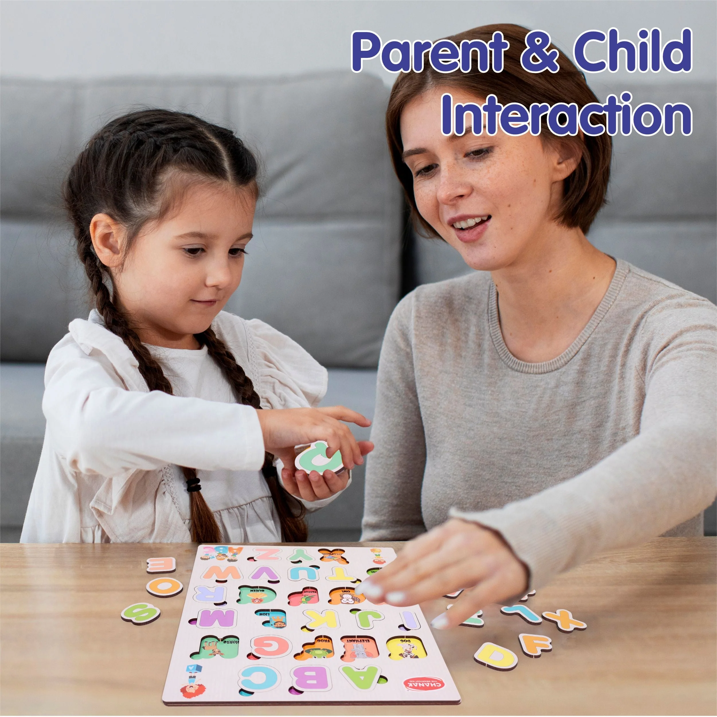 Chanak 4-in-1 Montessori Learning Set – Wooden Puzzle Combo for Kids - Image 11