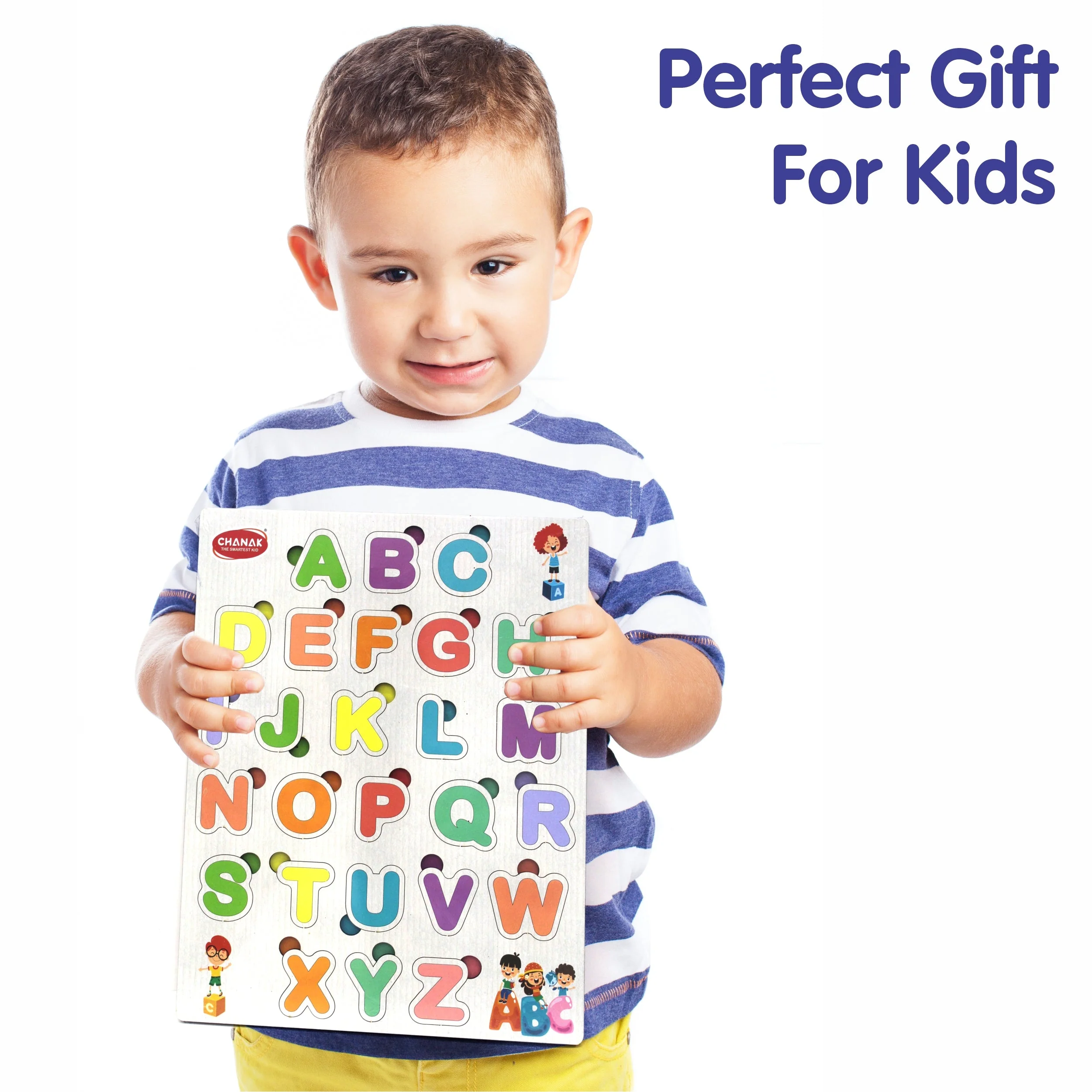 Chanak 4-in-1 Montessori Learning Set – Wooden Puzzle Combo for Kids - Image 14