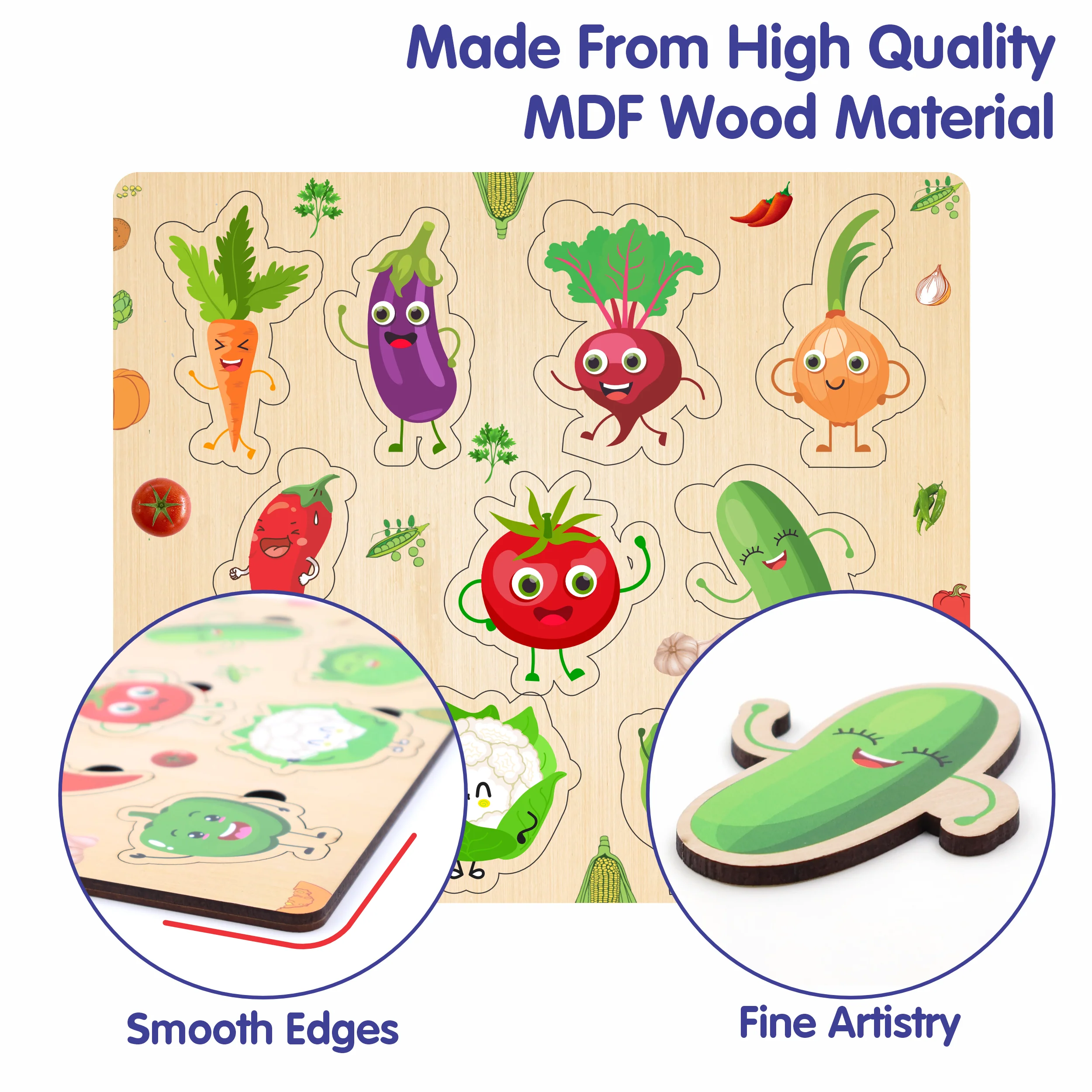 Chanak 4-in-1 Montessori Learning Set – Wooden Puzzle Combo for Kids - Image 26