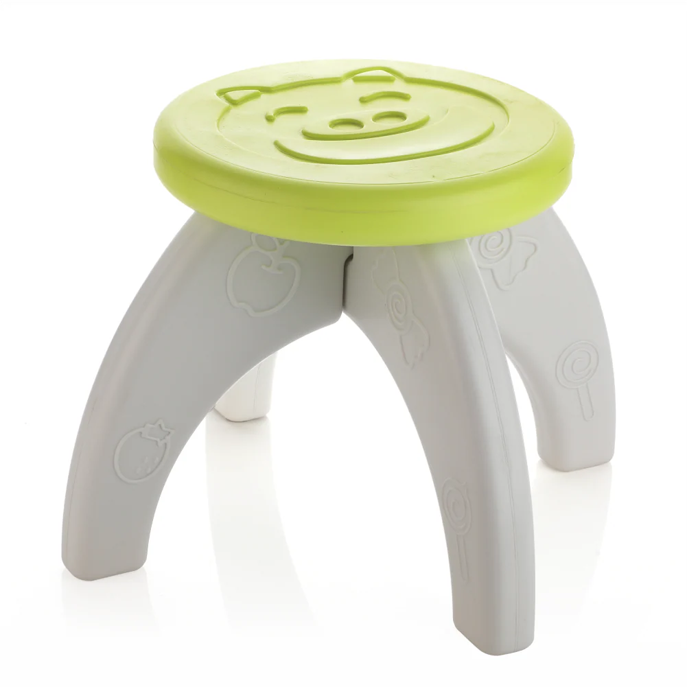 Chanak Baby Step Stool Chair for Kids | Durable HDPE Plastic Activity Seat – BIS Approved (Yellow)