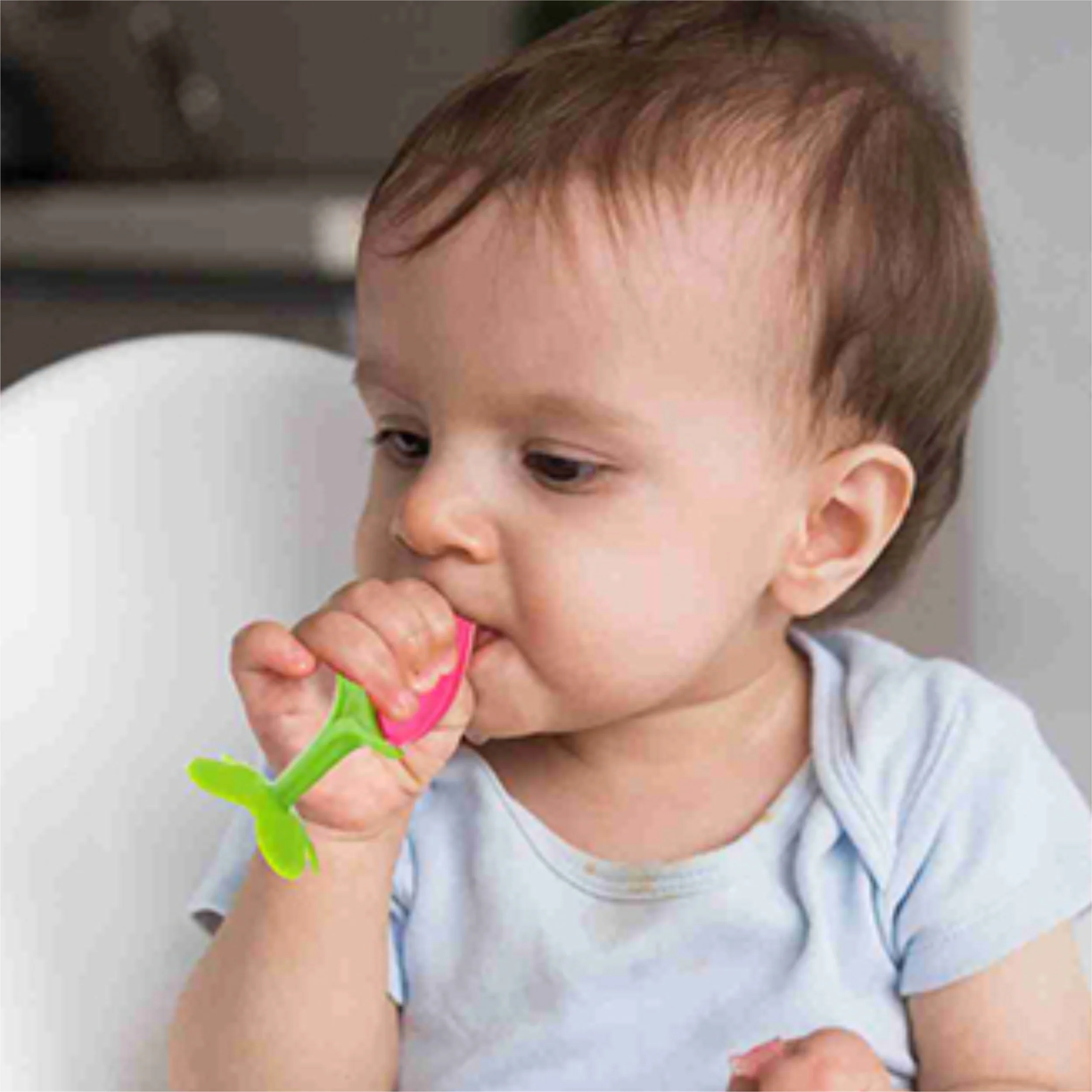 Chanak Silicone Fruit Teether for Babies 3+ Months | BPA Free Food Grade, Non-Toxic – BIS Approved - Image 5