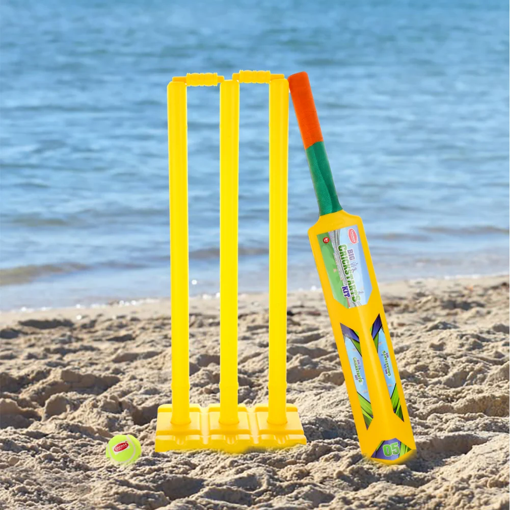 Chanak Big Cricket Kit for Kids 5+ Years | Bat, Ball, Stumps & Bails Set – BIS Approved (Big) - Image 6