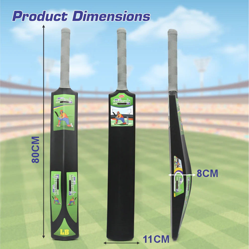 Chanak Big Cricket Turf Bat for Boys & Girls, 34.5 inch 1 Cricket Bat for Indoor & Outdoor Activity, Cricket Bat for Kids & Adults Above 15 Year(Big Turf Bat) - Image 5