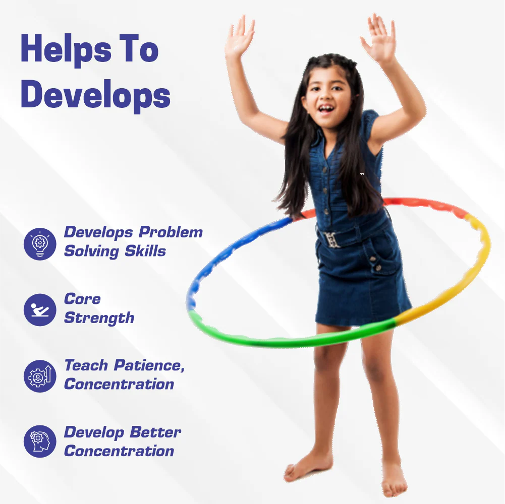 Chanak Hula Hoop for Kids & Adults 3+ Years | 8-Piece Interlocking Fitness Hoop – BIS Approved - Image 6