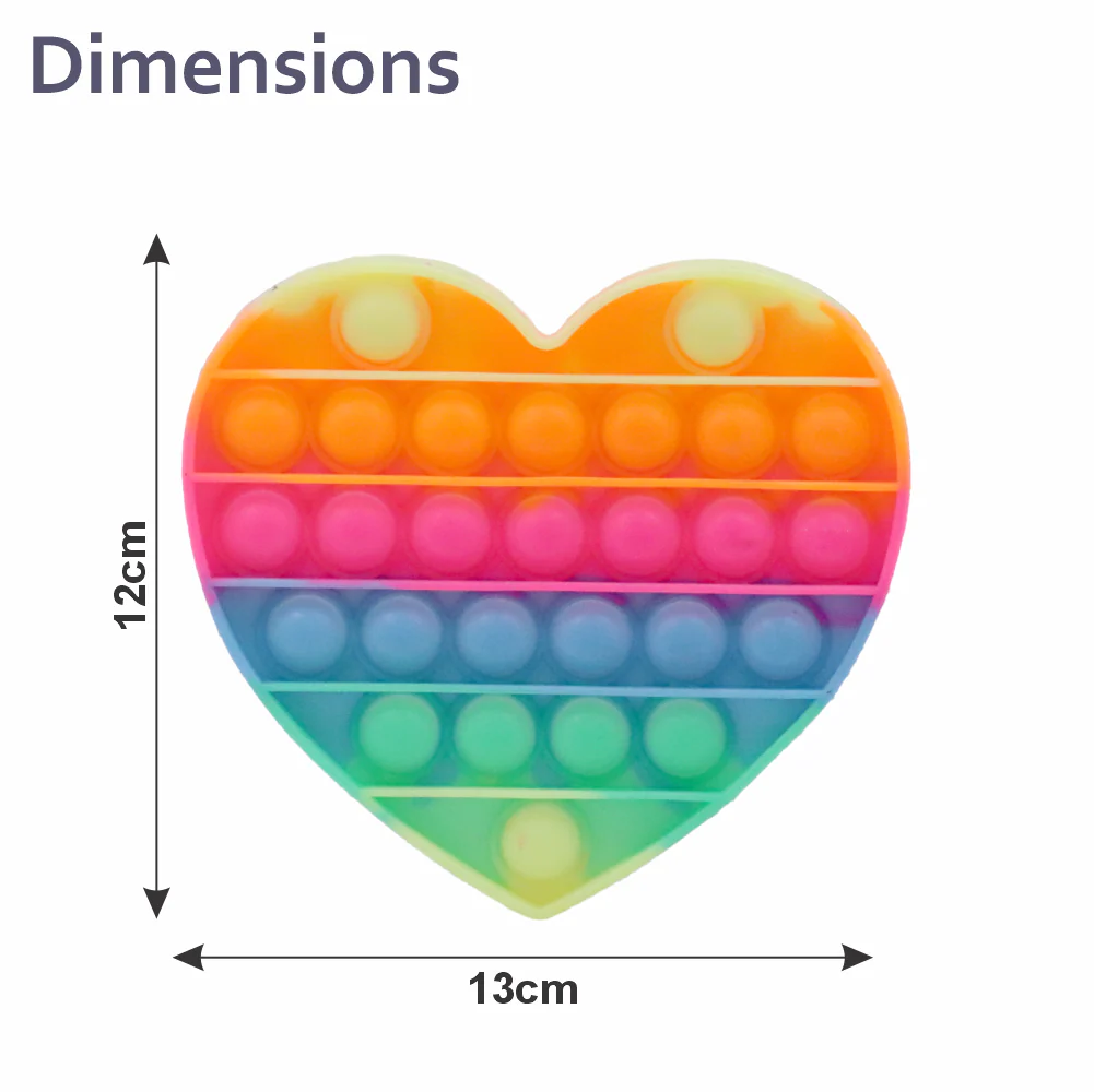 Chanak Heart Pop It Fidget - Image 3
