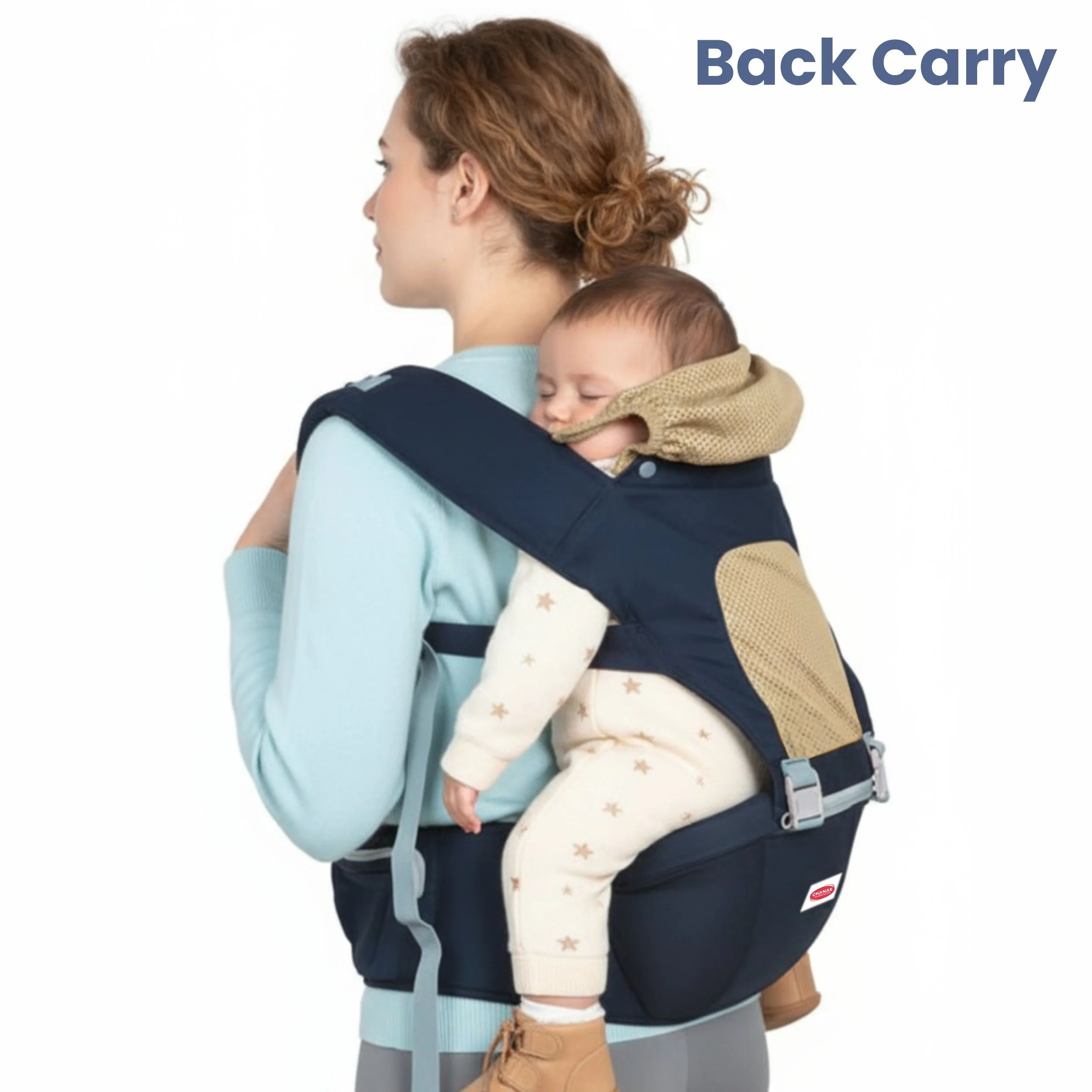 Chanak 4-in-1 Baby Hip Carrier - Image 9