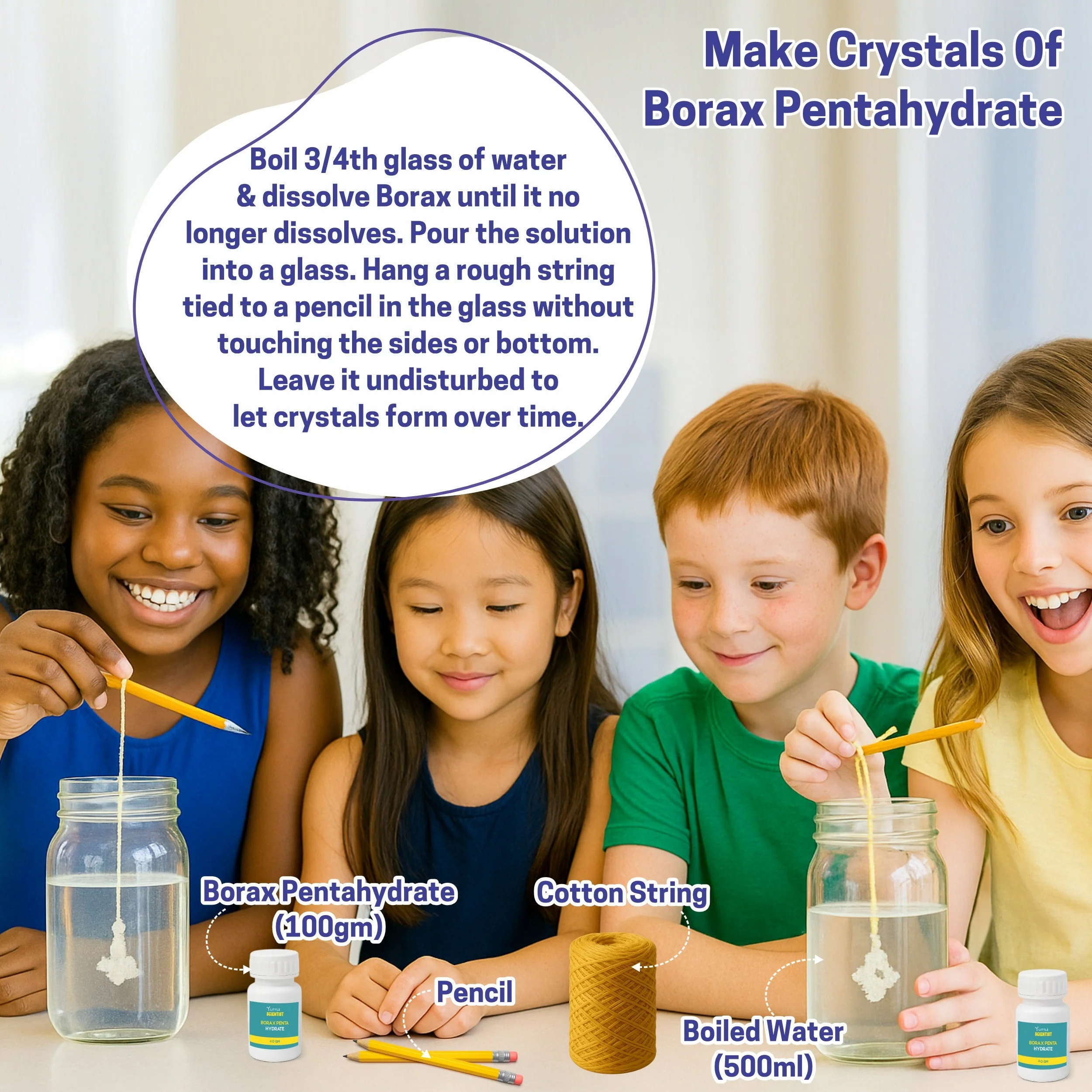 Chanak Chemistry Lab Science Kit for Kids 8+ Years | 124+ Experiments with Real Chemicals & Activity Guide – BIS Approved - Image 5