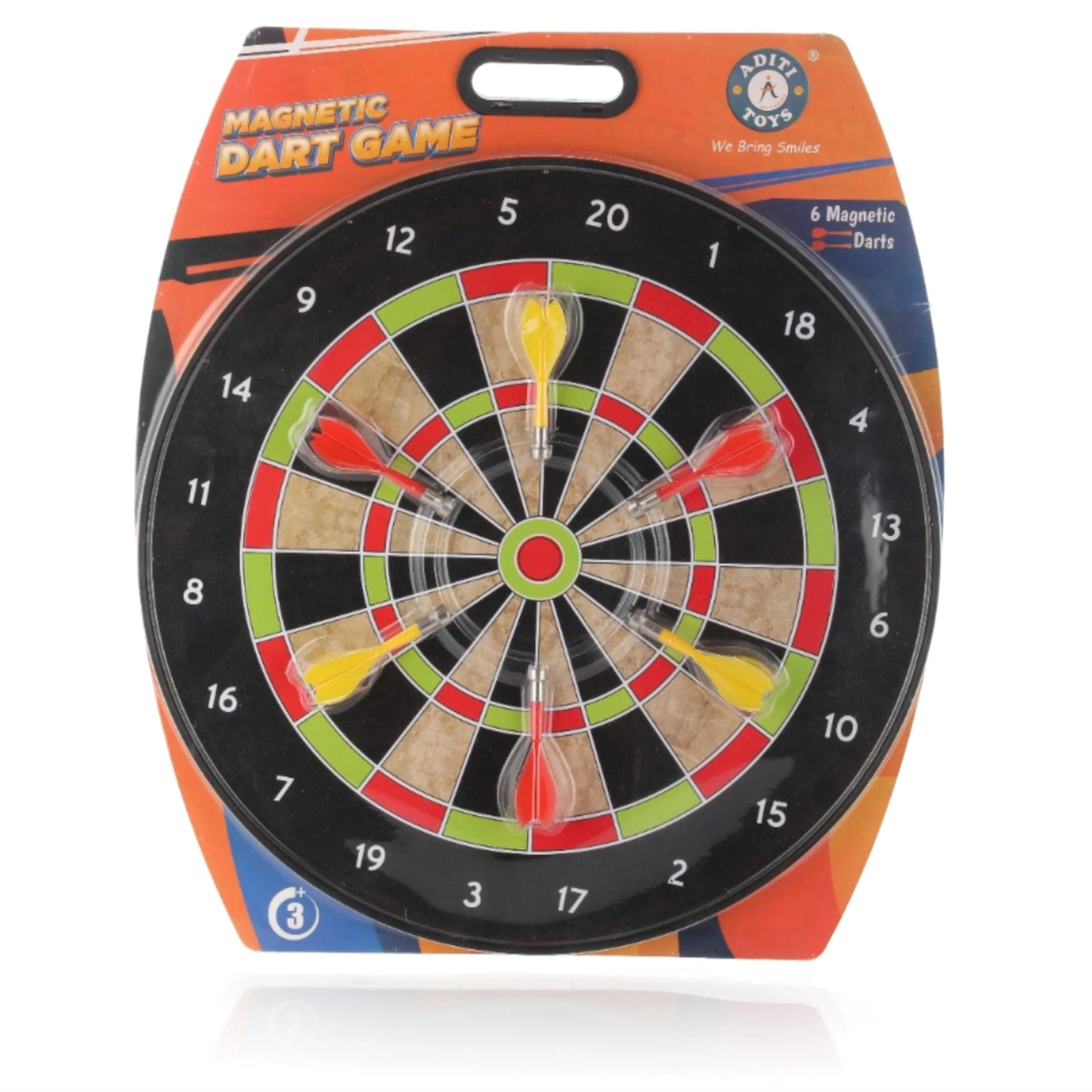 Chanak Magnetic Dartboard for Kids 3+ Years | 3 Magnetic Darts, 8.8 Inch – BIS Approved - Image 11