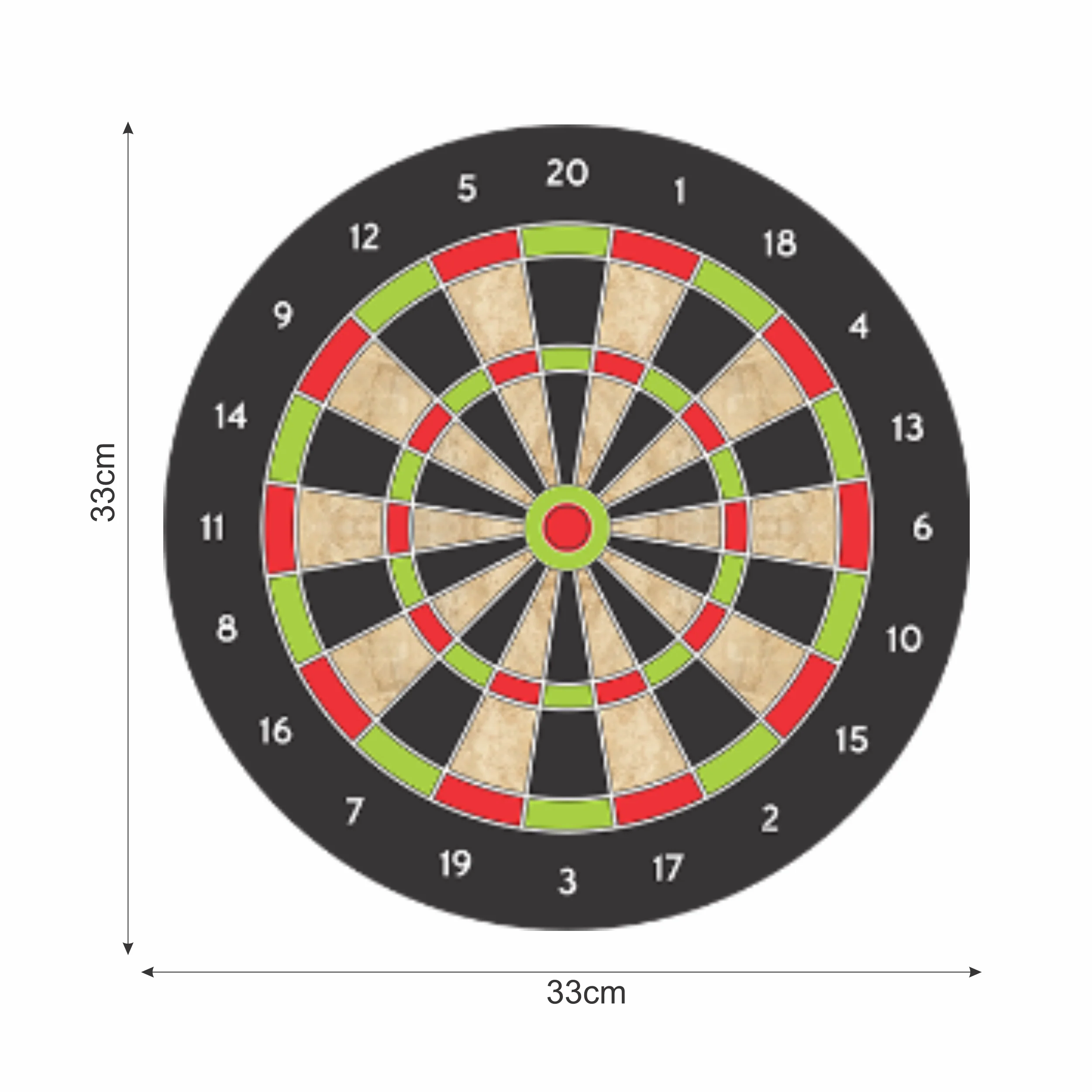 Chanak Magnetic Dartboard for Kids 3+ Years | 3 Magnetic Darts, 8.8 Inch – BIS Approved - Image 13