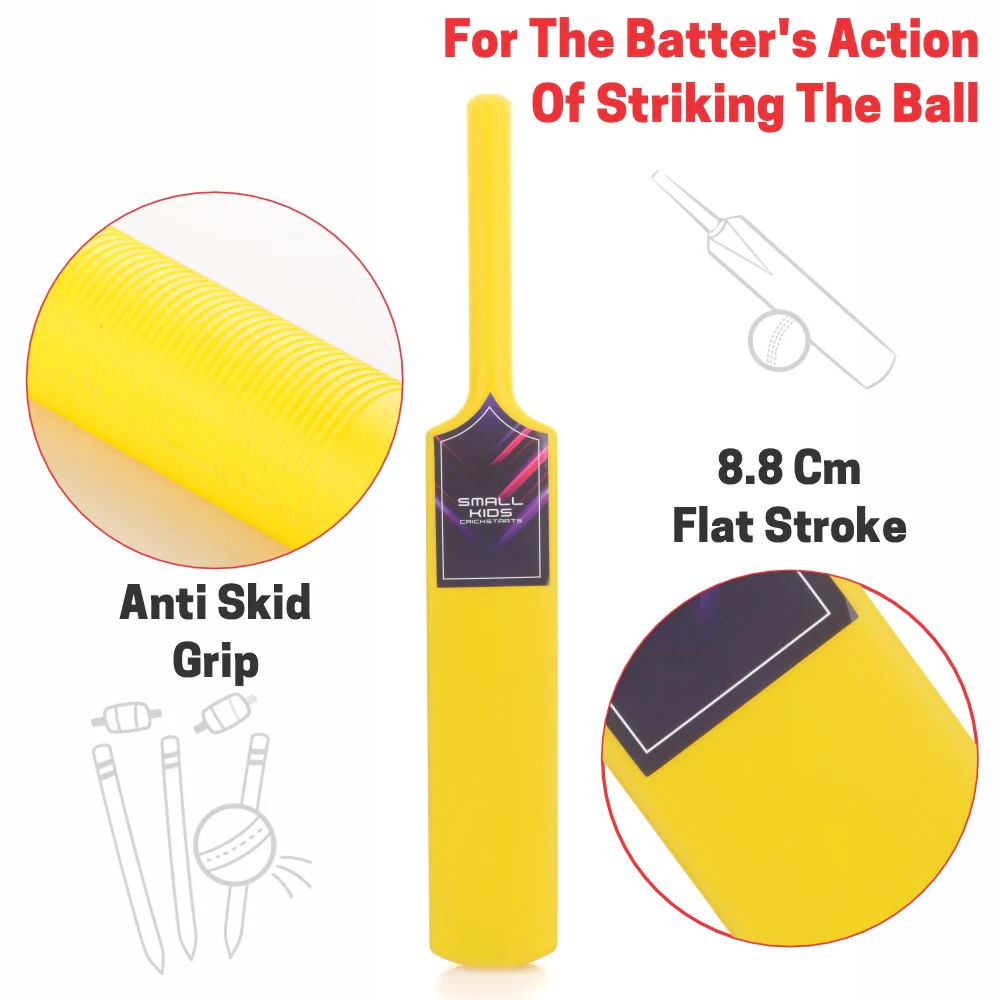 Chanak Cricket Kit for Kids 5+ Years | Bat, Ball, Stumps & Bails Set – BIS Approved (Small) - Image 5