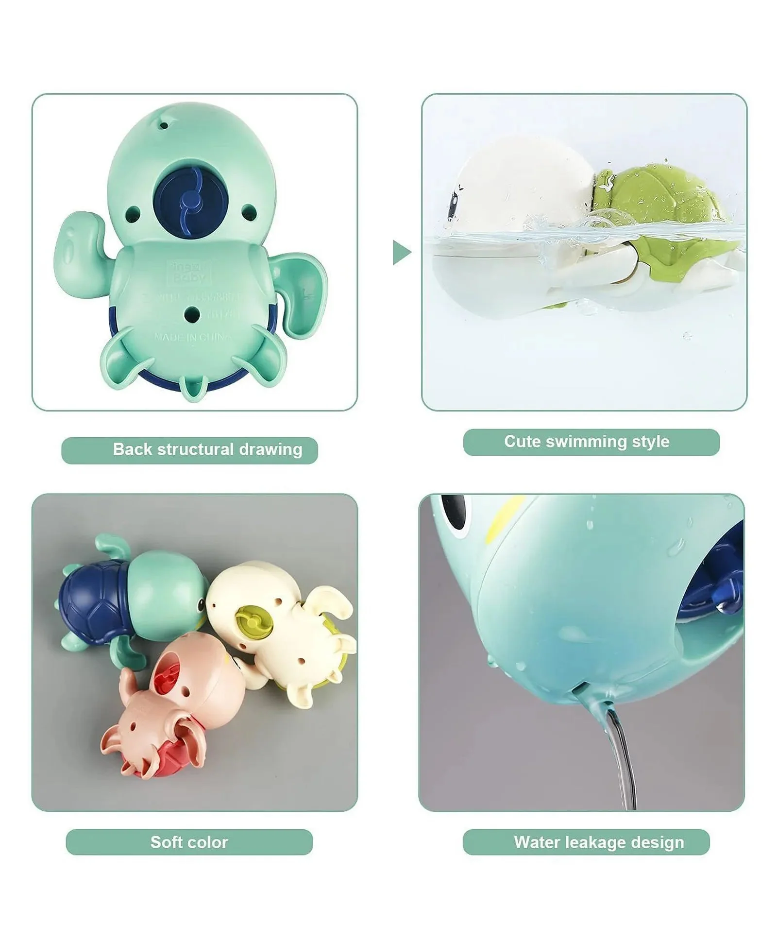 Chanak Swimming Turtles 6-Pack - Image 8