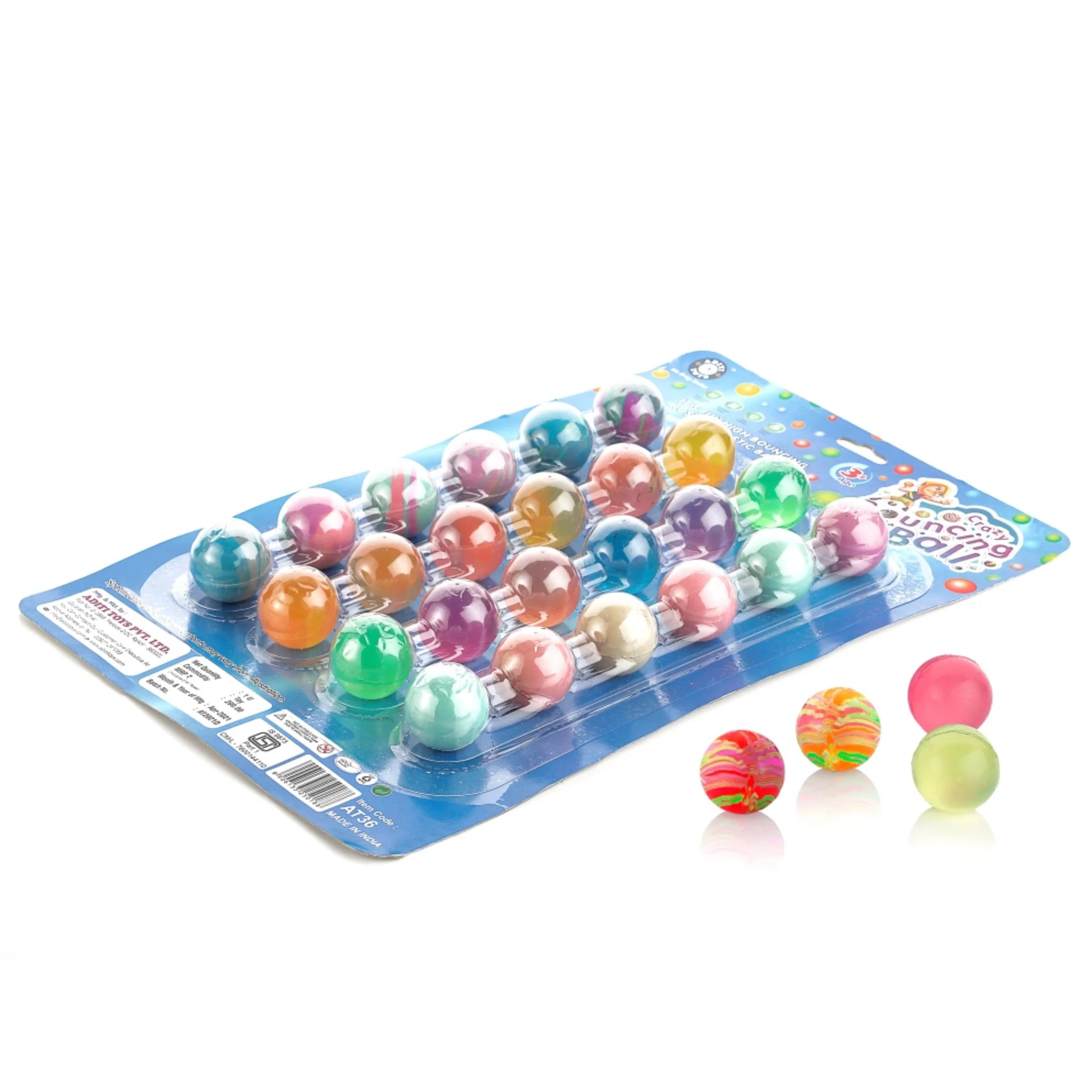 Chanak Glow Bouncing Balls 24Pc - Image 4