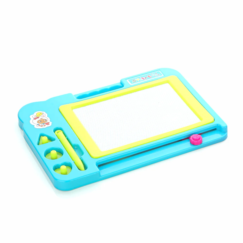 Chanak Magnetic Drawing Board for Kids 3+ Years | Writing & Drawing Slate with Pen and Stamps – BIS Approved (Pink) - Image 8