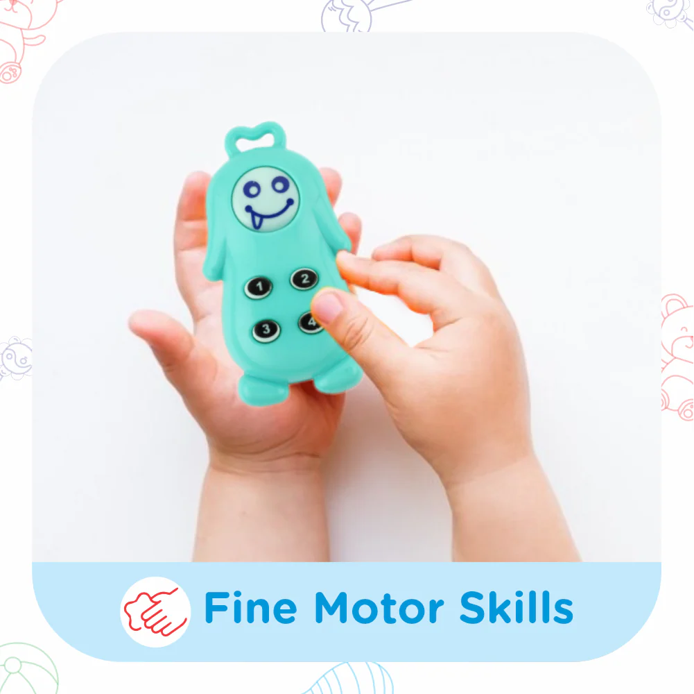 Chanak Baby Rattle Set for 0-6 Months | 5 Pcs Non-Toxic BPA Free Sensory Toy – BIS Approved - Image 3
