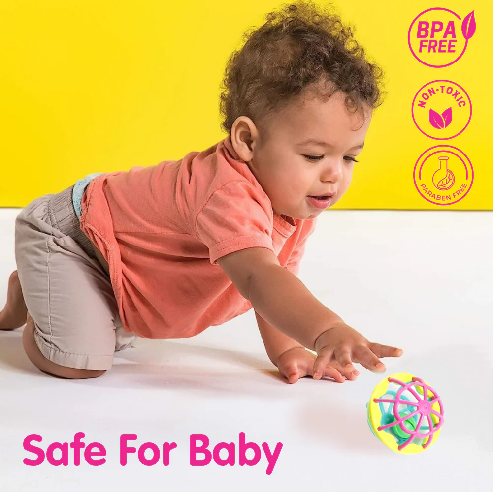 Chanak Baby Rattle Set for 0-6 Months | 8 Pcs Non-Toxic BPA Free Sensory Toy – BIS Approved - Image 6