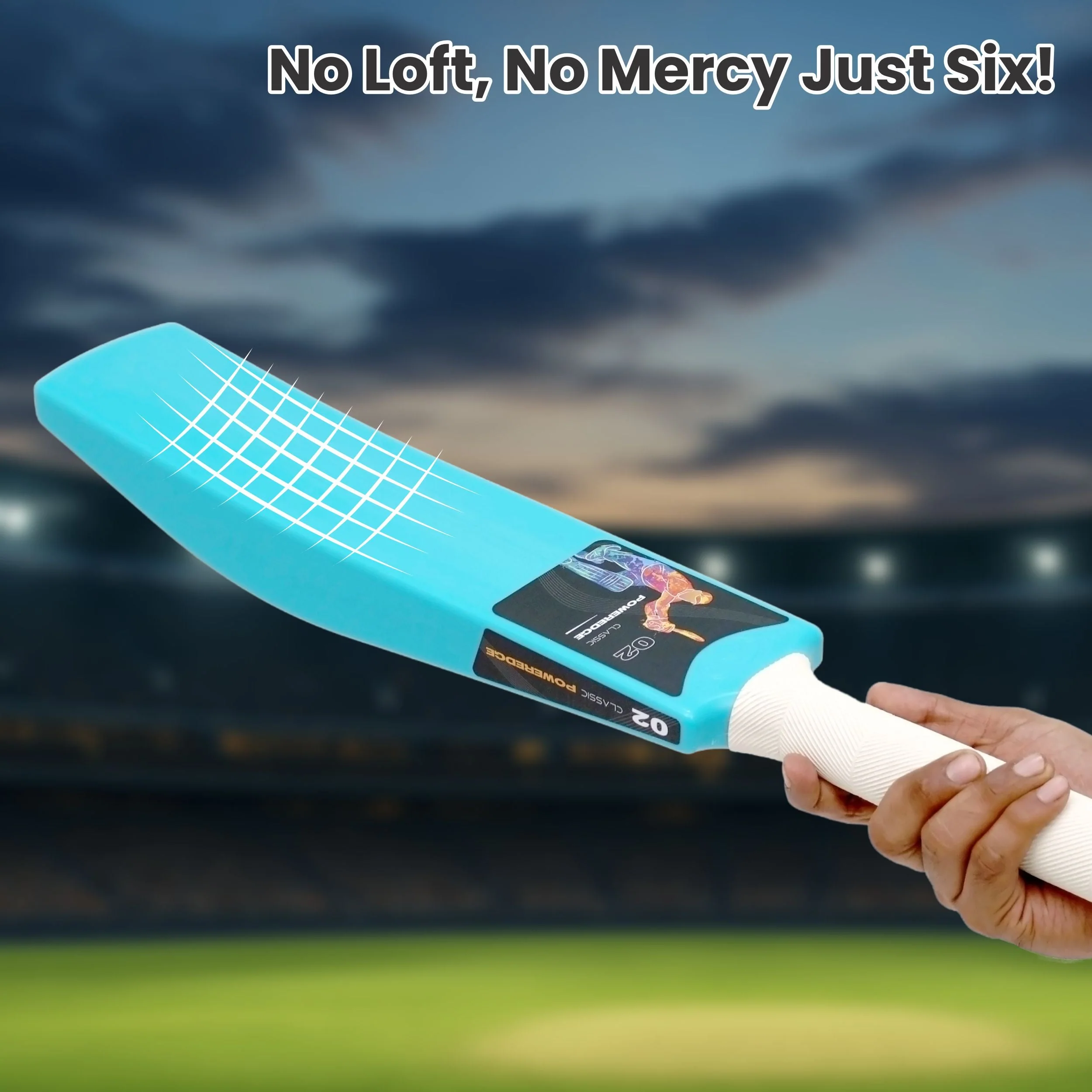 Chanak Small Cricket Turf Bat for Kids 5+ Years | 25.5 Inch Indoor & Outdoor Cricket Bat – BIS Approved (Blue) - Image 4